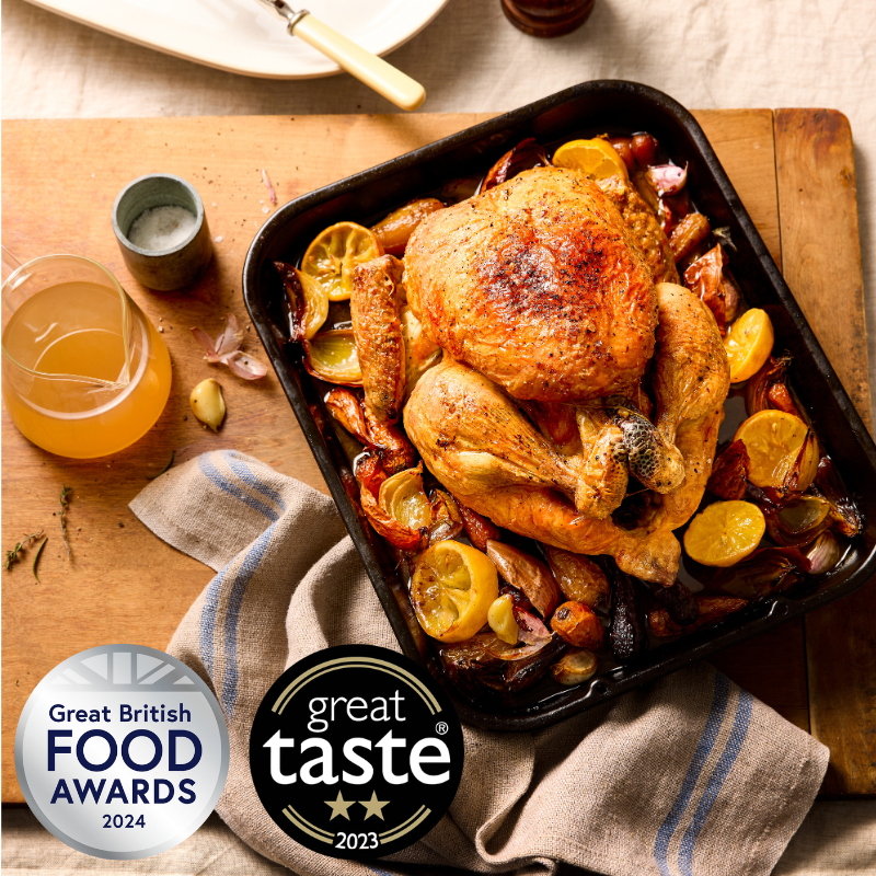 Packington Free Range Whole Chicken Cooked