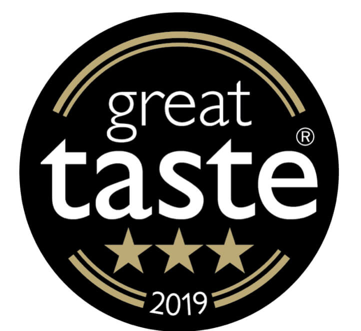 Great Taste Award 2019 3 star award